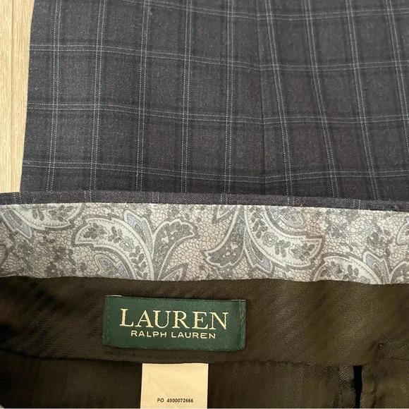 Lauren Ralph Lauren Men's Classic-Fit UltraFlex Stretch Check Dress Pant… - Picture 9 of 10